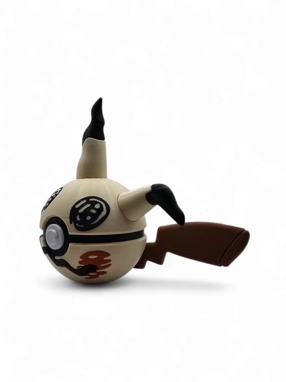 Mimikyu Ball – Figurka Pokémon - Kolekcjonerska Pokeball