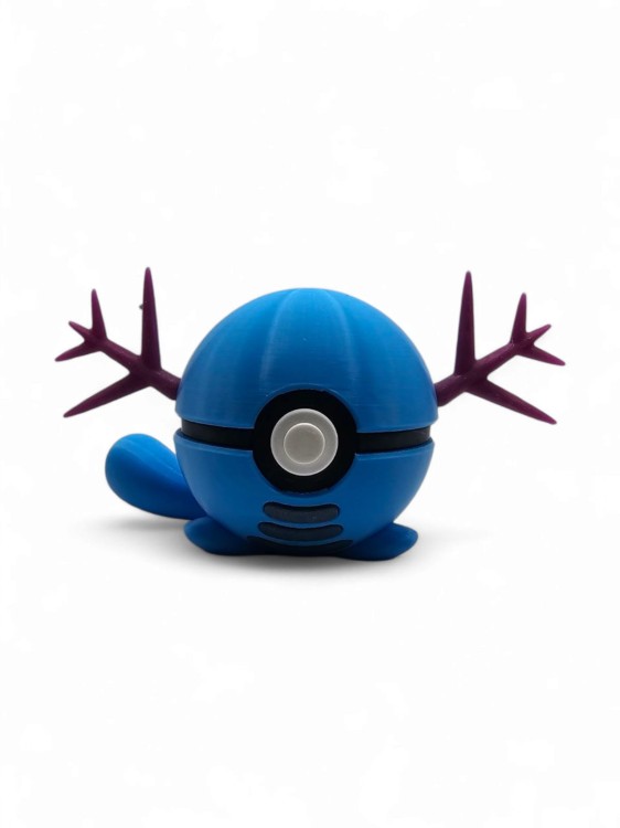 Wooper Ball – Figurka Pokémon - Kolekcjonerska Pokeball