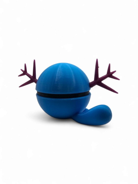 Wooper Ball – Figurka Pokémon - Kolekcjonerska Pokeball