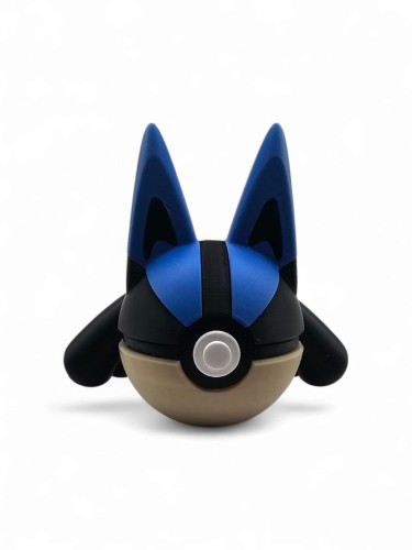 Lucario Ball – Figurka Pokémon - Kolekcjonerska Pokeball