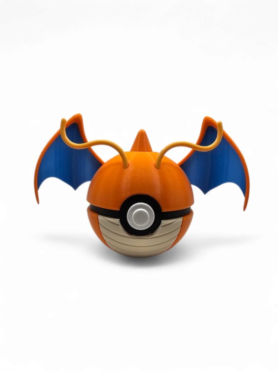 Dragonite Ball – Figurka Pokémon - Kolekcjonerska Pokeball
