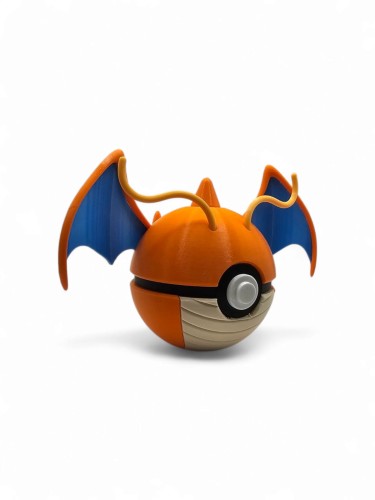 Dragonite Ball – Figurka Pokémon - Kolekcjonerska Pokeball