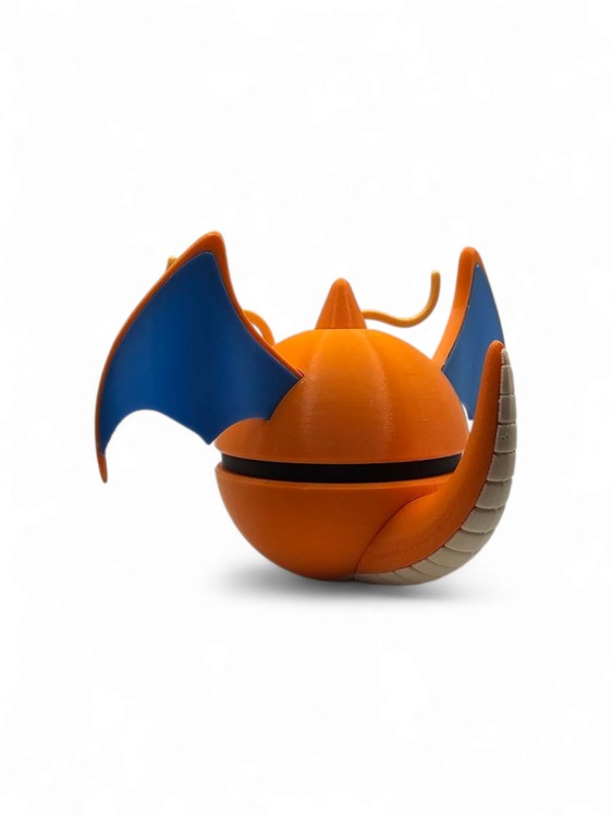 Dragonite Ball – Figurka Pokémon - Kolekcjonerska Pokeball