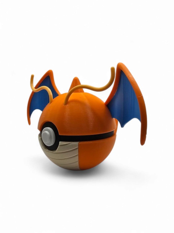 Dragonite Ball – Figurka Pokémon - Kolekcjonerska Pokeball
