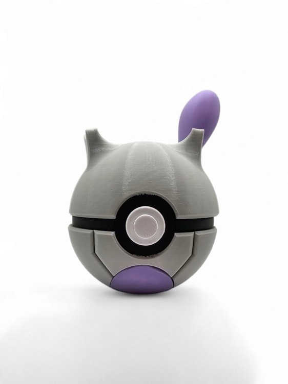 Mewtwo Ball – Figurka Pokémon - Kolekcjonerska Pokeball