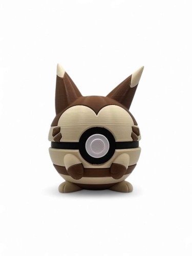Furret Ball – Figurka Pokémon - Kolekcjonerska Pokeball