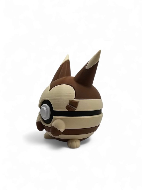 Furret Ball – Figurka Pokémon - Kolekcjonerska Pokeball