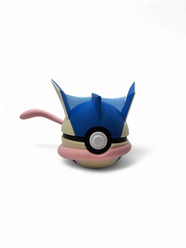 Greninja Ball – Figurka Pokémon - Kolekcjonerska Pokeball