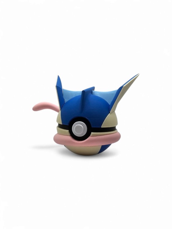 Greninja Ball – Figurka Pokémon - Kolekcjonerska Pokeball