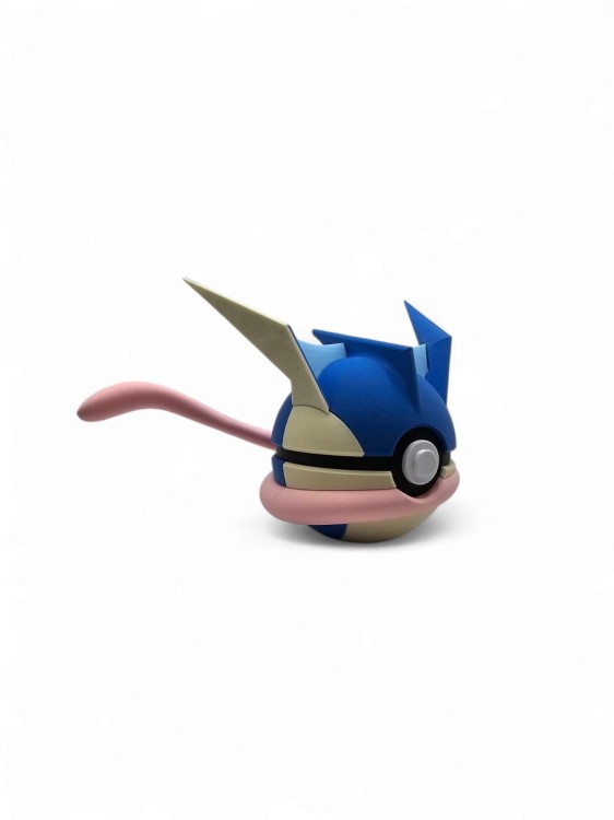 Greninja Ball – Figurka Pokémon - Kolekcjonerska Pokeball