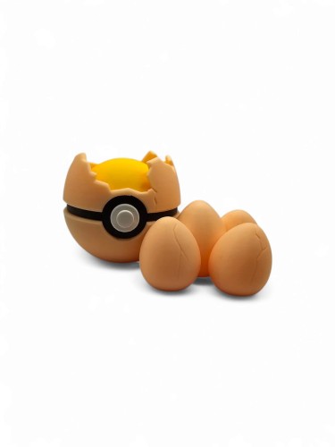 Exeggcute Ball – Figurka Pokémon - Kolekcjonerska Pokeball