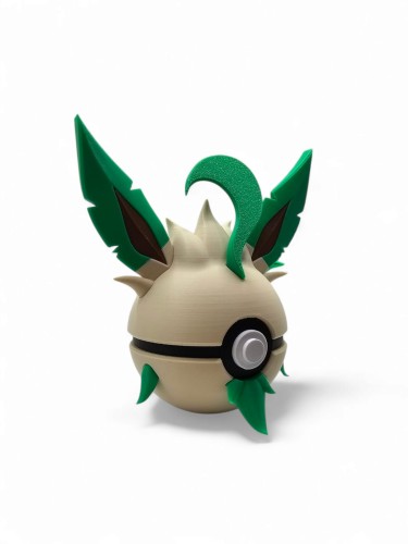 Leafeon Ball – Figurka Pokémon - Kolekcjonerska Pokeball