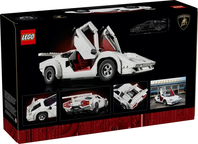LEGO 10337 ICONS Lamborghini Countach 5000 Quattrovalvole
