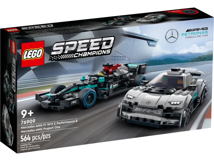 LEGO 76909 Speed Champions Mercedes-AMG F1 W12 E Performance i Mercedes-AMG ONE