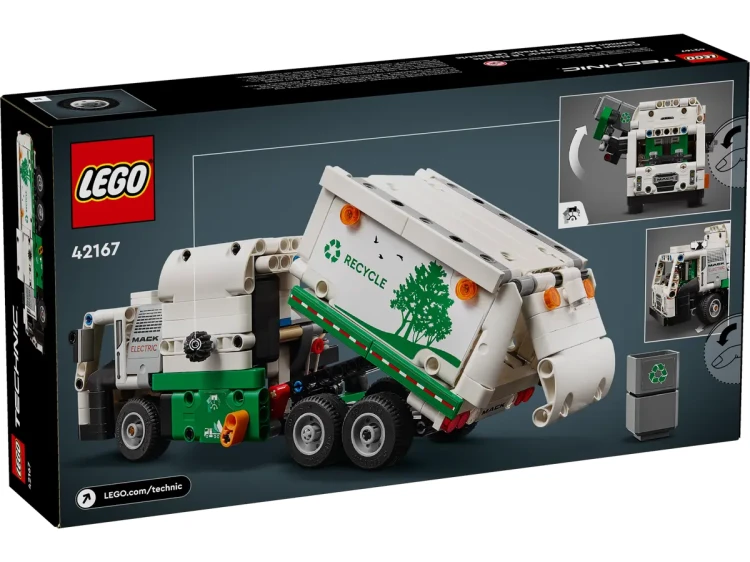 LEGO Technic 42167 - Śmieciarka Mack LR Electric