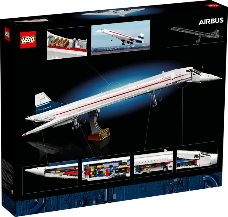 Klocki LEGO ICONS 10318 Concorde