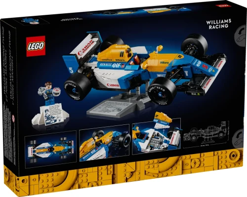 Klocki LEGO ICONS 10353 Williams Racing FW14B i Nigel Mansell