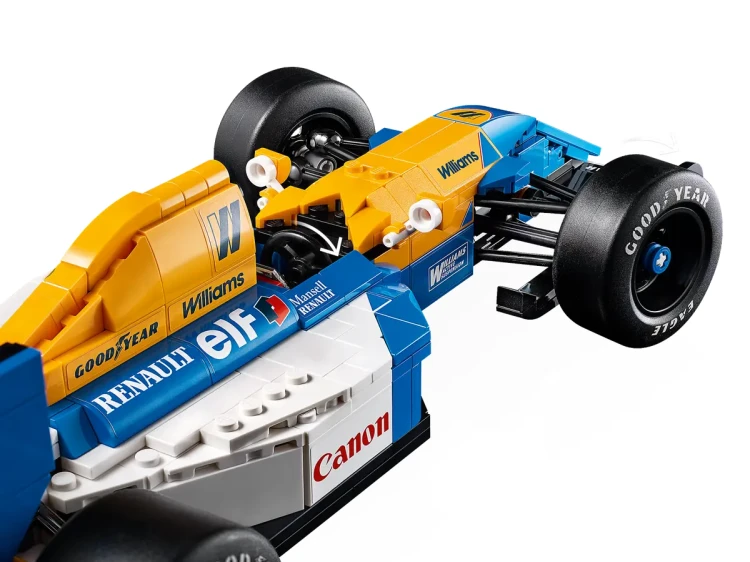 Klocki LEGO ICONS 10353 Williams Racing FW14B i Nigel Mansell