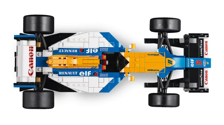 Klocki LEGO ICONS 10353 Williams Racing FW14B i Nigel Mansell