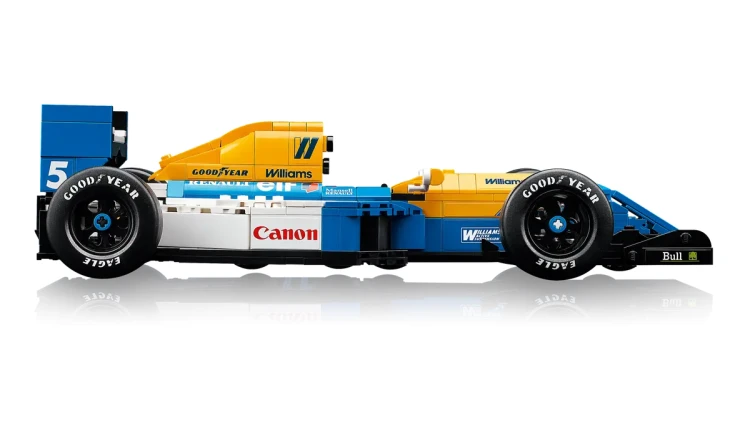 Klocki LEGO ICONS 10353 Williams Racing FW14B i Nigel Mansell