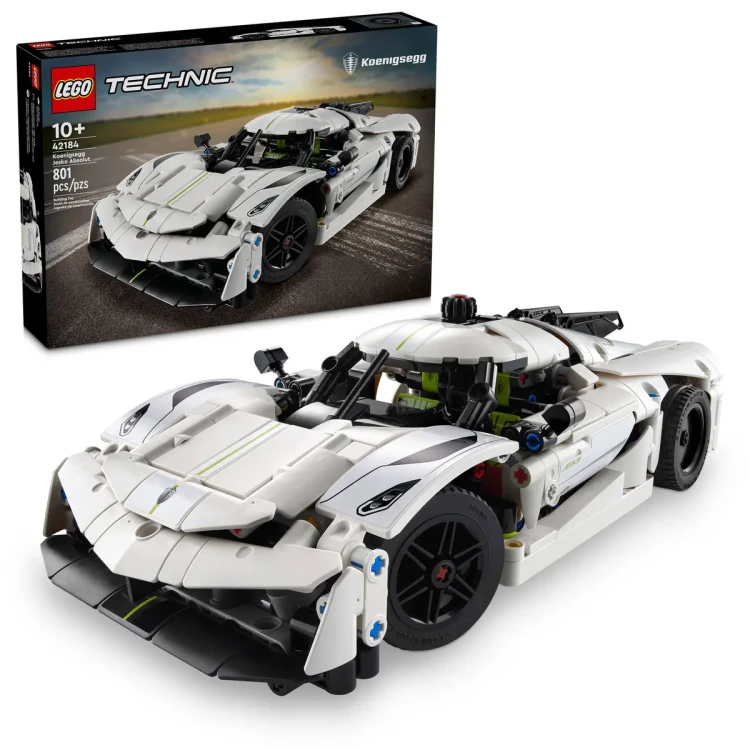 Klocki LEGO Technic 42184 - Biały hipersamochód Koenigsegg Jesko Absolut