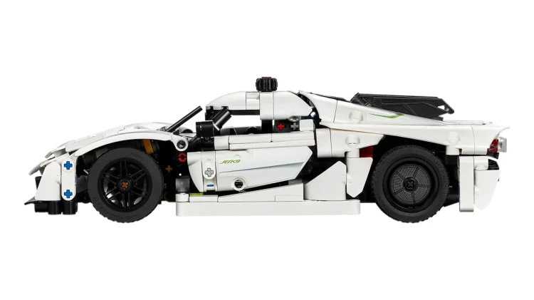 Klocki LEGO Technic 42184 - Biały hipersamochód Koenigsegg Jesko Absolut