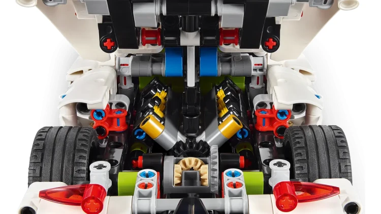 Klocki LEGO Technic 42184 - Biały hipersamochód Koenigsegg Jesko Absolut