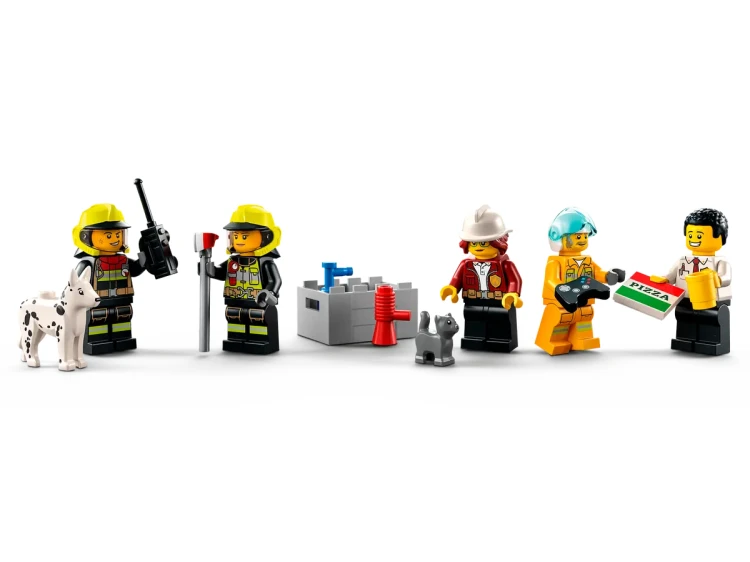 Klocki LEGO City 60320 - Remiza strażacka