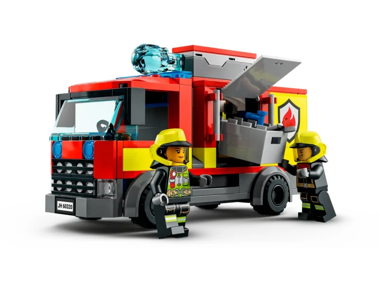 Klocki LEGO City 60320 - Remiza strażacka