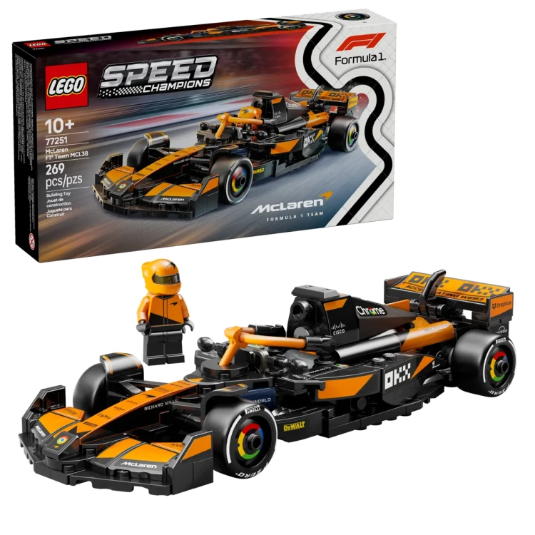 Klocki LEGO Speed Champions 77251 Bolid F1® McLaren Team MCL38