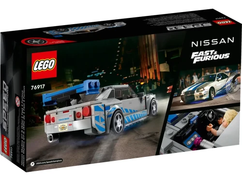 Klocki LEGO Speed Champions 76917 Nissan Skyline GT-R (R34) z filmu „Za szybcy, za wściekli”