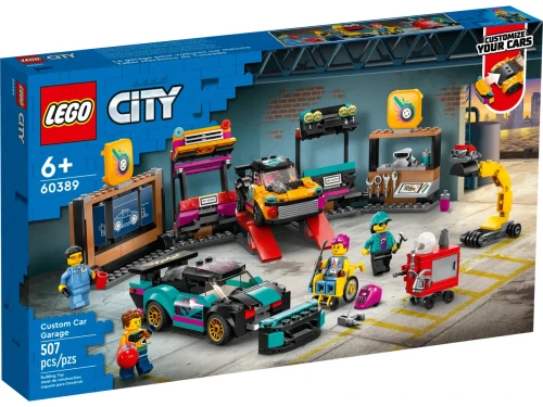 Klocki LEGO City 60389 Warsztat tuningowania samochodów