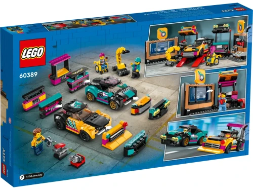Klocki LEGO City 60389 Warsztat tuningowania samochodów