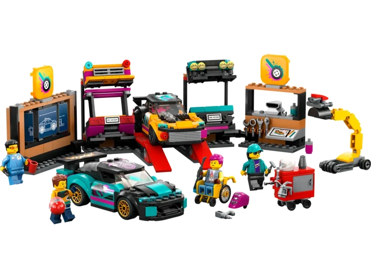 Klocki LEGO City 60389 Warsztat tuningowania samochodów
