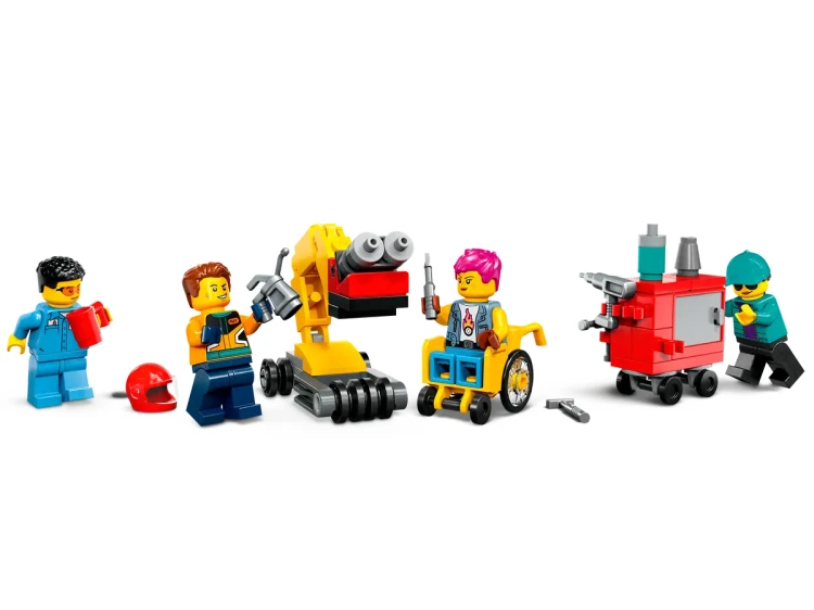 Klocki LEGO City 60389 Warsztat tuningowania samochodów