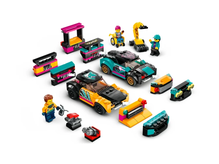 Klocki LEGO City 60389 Warsztat tuningowania samochodów