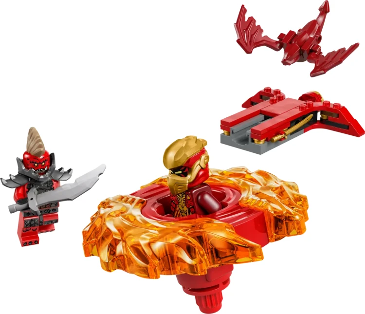 Klocki LEGO NINJAGO 71823 Smoczy spinner Spinjitzu Kaia