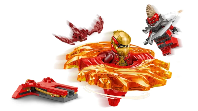 Klocki LEGO NINJAGO 71823 Smoczy spinner Spinjitzu Kaia