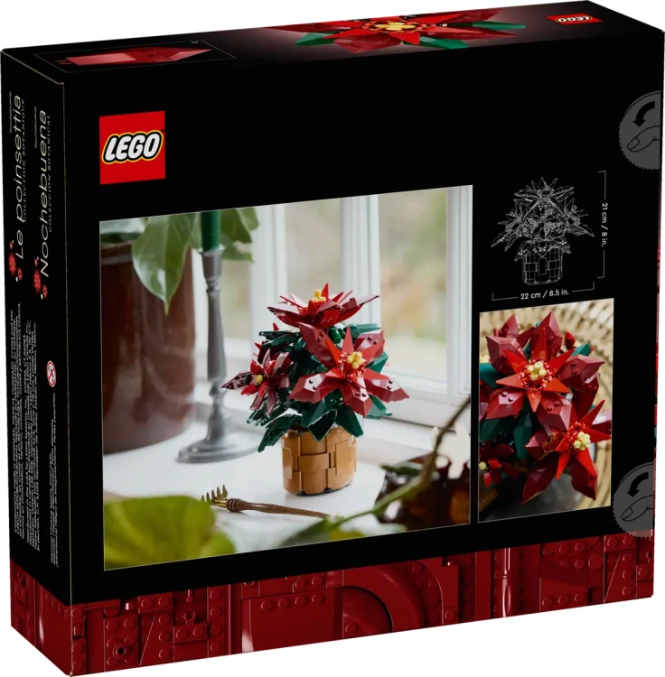 Klocki LEGO Botanicals 10370 Gwiazda Betlejemska