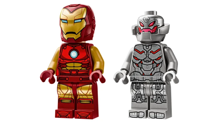 Klocki LEGO Marvel 76307 Mech Iron Mana kontra Ultron