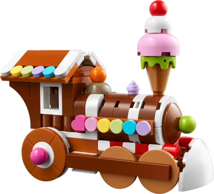 Klocki LEGO Creator 40777 Ozdoba z piernikowym pociągiem