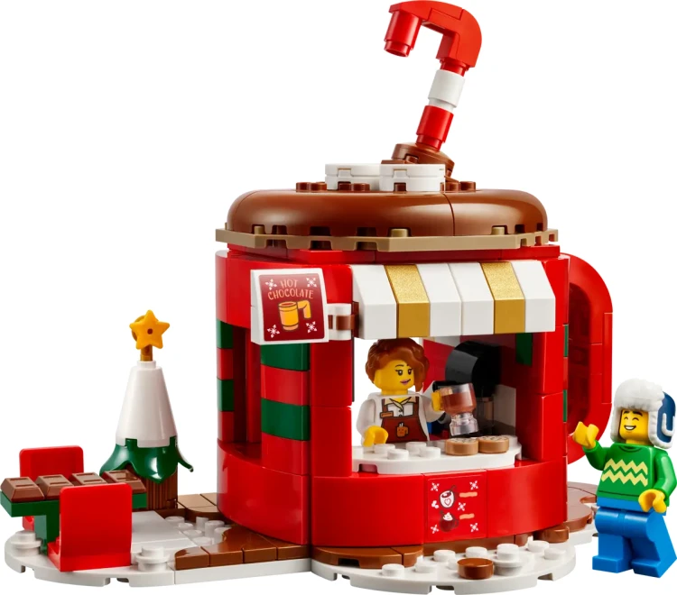 Klocki LEGO 40776 Stoisko z gorącą czekoladą
