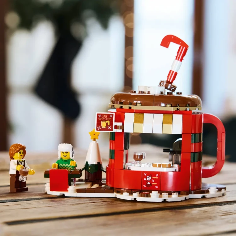 Klocki LEGO 40776 Stoisko z gorącą czekoladą