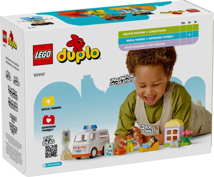 Klocki LEGO Duplo 10447 Karetka z kierowcą