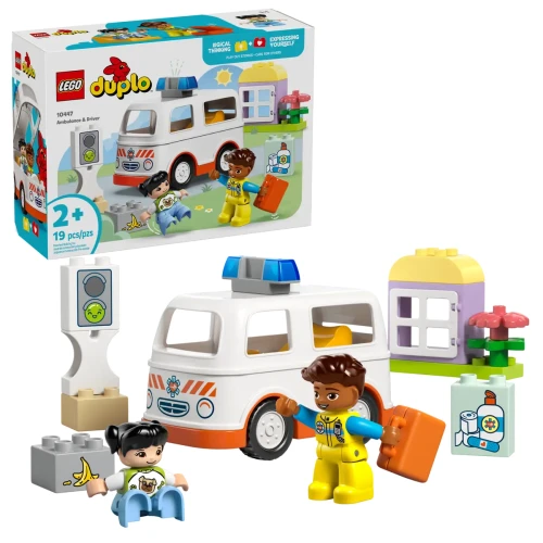 Klocki LEGO Duplo 10447 Karetka z kierowcą