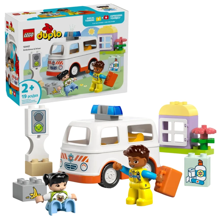 Klocki LEGO Duplo 10447 Karetka z kierowcą