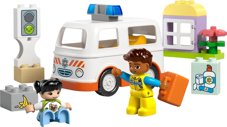 Klocki LEGO Duplo 10447 Karetka z kierowcą