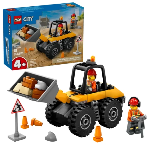 Klocki LEGO City 60450 Żółta ładowarka kołowa