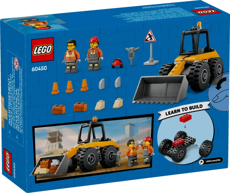 Klocki LEGO City 60450 Żółta ładowarka kołowa