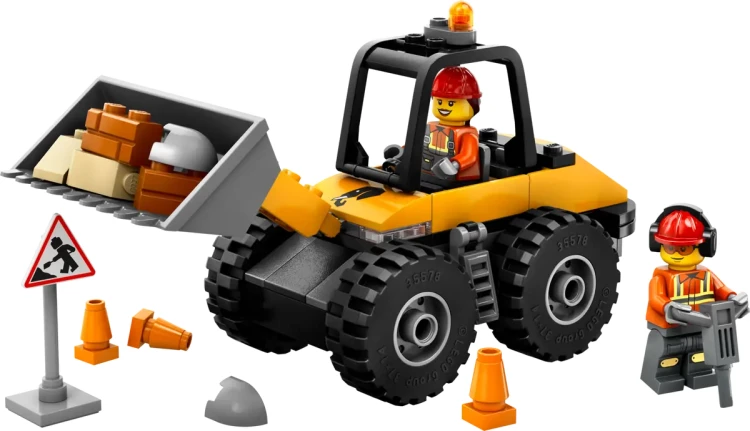 Klocki LEGO City 60450 Żółta ładowarka kołowa